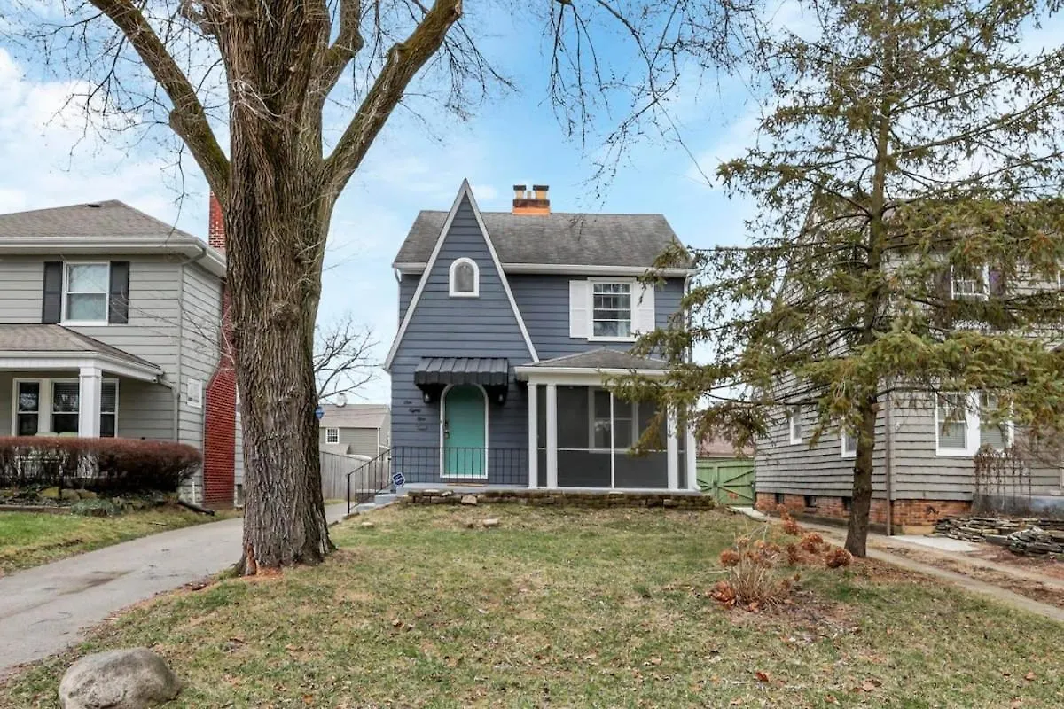 Semesterbostad The Huron Charmer-4 Bd And Yard Columbus USA